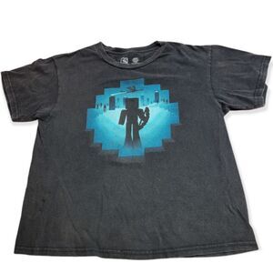 Minecraft shirt XL14/16
